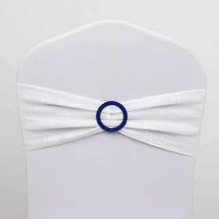 Add Sparkle to Your Event with Royal Blue Diamond Circle Napkin Ring Add Sparkle to Your Event with Royal Blue Diamond Circle Napkin Ring