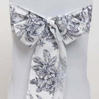 <meta charset="utf-8"><span><span><strong>Polyester Chair Sashes with French Toile Floral Design</strong></span></span> <meta charset="utf-8"><span><span><strong>Polyester Chair Sashes with French Toile Floral Design</strong></span></span>
