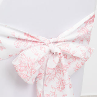 Elegant French Toile Floral Design for Sophisticated Events Elegant French Toile Floral Design for Sophisticated Events