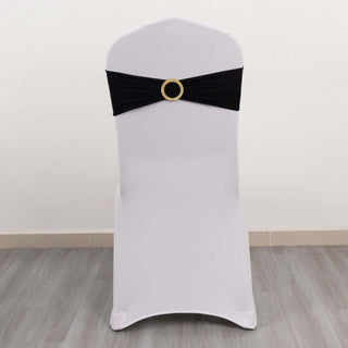 Elevate Your Event Decor with Black Spandex Chair Sashes Elevate Your Event Decor with Black Spandex Chair Sashes