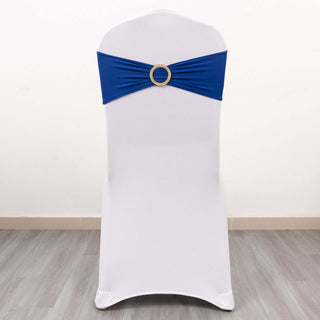 Enhance Your Event Decor with Royal Blue Spandex Chair Sashes Enhance Your Event Decor with Royal Blue Spandex Chair Sashes