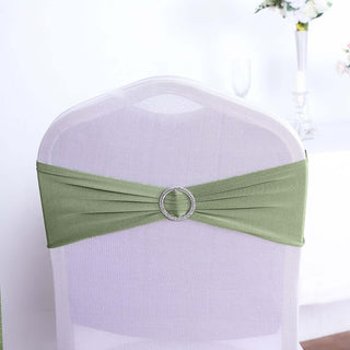 Elevate Your Event Decor with Dusty Sage Green Chair Sashes Elevate Your Event Decor with Dusty Sage Green Chair Sashes