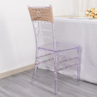 Versatile and Stylish Chair Sashes in Nude
