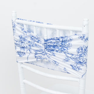 Décor ideas using French Toile Chair Sashes Décor ideas using French Toile Chair Sashes