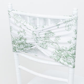 Décor ideas using French Toile Chair Sashes Décor ideas using French Toile Chair Sashes