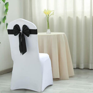 Enhance Your Event Decor with Black Chair Bands Enhance Your Event Decor with Black Chair Bands