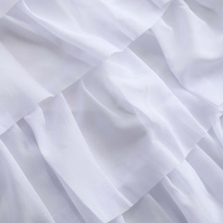 Elevate Your Event with the White Ruffled Table Skirt Elevate Your Event with the White Ruffled Table Skirt
