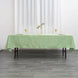 60inch x 102inch Sage Green Polyester Rectangular Tablecloth