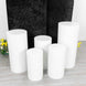Set of 3 Black Crushed Velvet Chiara Backdrop Stand Covers For Round Top Wedding Arches