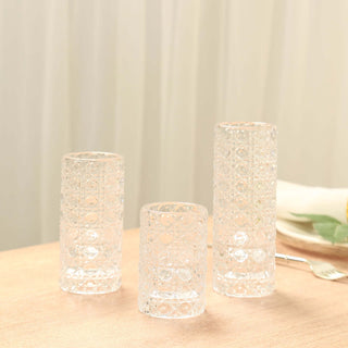 <span>Versatile Clear Taper Stick Candle Holders for Any Event</span> <span>Versatile Clear Taper Stick Candle Holders for Any Event</span>