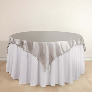 <strong>Shimmer Silver Premium Square Scuba Table Overlay: Elevate Your Event</strong> <strong>Shimmer Silver Premium Square Scuba Table Overlay: Elevate Your Event</strong>
