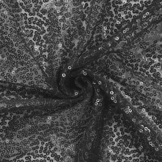 Create a Luxurious Atmosphere with Black Sequin Decor Create a Luxurious Atmosphere with Black Sequin Decor