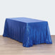 90x156" Royal Blue Premium Sequin Rectangle Tablecloth