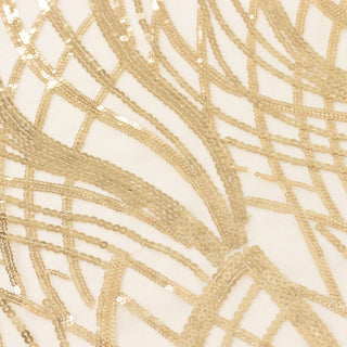 Unleash Your Creativity with the Champagne Wave Mesh Round Tablecloth Unleash Your Creativity with the Champagne Wave Mesh Round Tablecloth