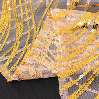 Create Unforgettable Events with the Rose Gold Wave Mesh Round Tablecloth Create Unforgettable Events with the Rose Gold Wave Mesh Round Tablecloth