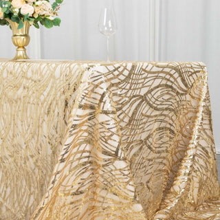 Create Unforgettable Moments with the Embroidered Sequins Tablecloth Create Unforgettable Moments with the Embroidered Sequins Tablecloth