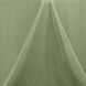 120inch Eucalyptus Sage Green 200 GSM Seamless Premium Polyester Round Tablecloth#whtbkgd