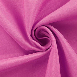 Elevate Your Event Decor with the Fuchsia Polyester Round Tablecloth Elevate Your Event Decor with the Fuchsia Polyester Round Tablecloth