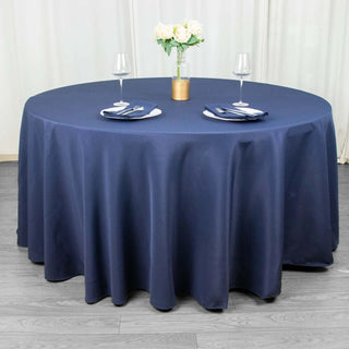 Experience Elegance and Versatility with the Navy Blue Seamless Tablecloth Experience Elegance and Versatility with the Navy Blue Seamless Tablecloth