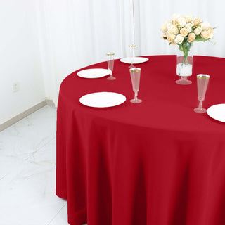 Create Memorable Events with the Wine Wrinkle Resistant Tablecloth Create Memorable Events with the Wine Wrinkle Resistant Tablecloth