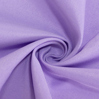 Lavender fabric texture in a spiral design.