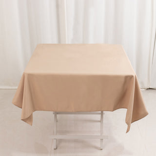 <span>Elegant Nude Polyester Square Tablecloth</span> <span>Elegant Nude Polyester Square Tablecloth</span>