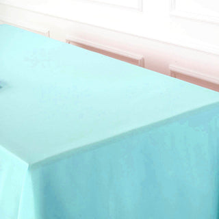 Durable and Stylish Blue Polyester Tablecloth