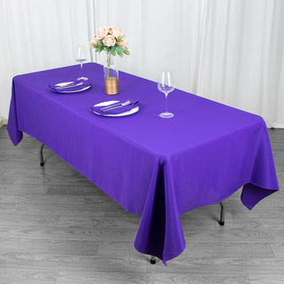 Elevate Your Event Decor with a Stunning Purple Tablecloth Elevate Your Event Decor with a Stunning Purple Tablecloth