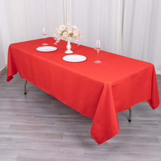 The Perfect Red Tablecloth for Every Occasion The Perfect Red Tablecloth for Every Occasion