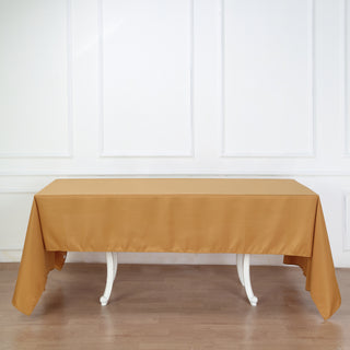 <span>Premium Gold Polyester Rectangular Tablecloth for Any Event</span> <span>Premium Gold Polyester Rectangular Tablecloth for Any Event</span>