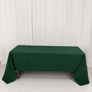 Revamp Your Tables with Our Stunning Hunter Green Polyester Tablecloth Revamp Your Tables with Our Stunning Hunter Green Polyester Tablecloth