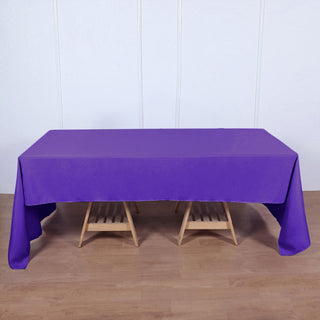 <span>Premium Purple Polyester Rectangular Tablecloth for Any Event</span> <span>Premium Purple Polyester Rectangular Tablecloth for Any Event</span>