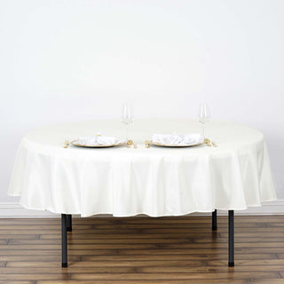 Elegant Ivory Tablecloth for a Stunning Event Décor Elegant Ivory Tablecloth for a Stunning Event Décor