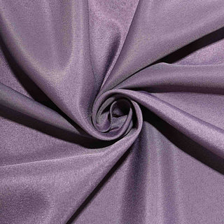 Elevate Your Event with the 90" Violet Amethyst Polyester Round Tablecloth Elevate Your Event with the 90" Violet Amethyst Polyester Round Tablecloth