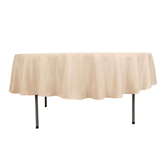 Versatile and Durable Beige Tablecloth Versatile and Durable Beige Tablecloth