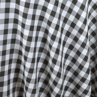Versatile and Stylish Checkered Gingham Polyester Tablecloth