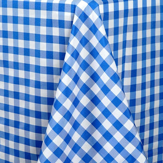 Versatile and Stylish Event Decor with the White/Blue Seamless Buffalo Plaid Rectangle Tablecloth Versatile and Stylish Event Decor with the White/Blue Seamless Buffalo Plaid Rectangle Tablecloth