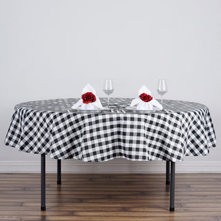 Versatile and Stylish: The Gingham Polyester Checkered Tablecloth Versatile and Stylish: The Gingham Polyester Checkered Tablecloth