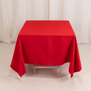 <span>Red Cotton Linen Blend Square Tablecloth</span> <span>Red Cotton Linen Blend Square Tablecloth</span>