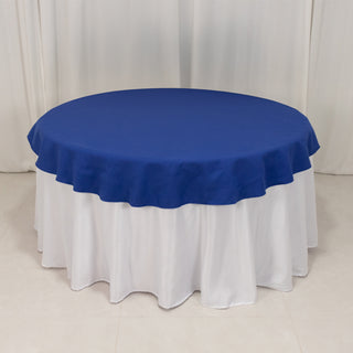 <span>Royal Blue Cotton Blend Round Tablecloth 70"</span> <span>Royal Blue Cotton Blend Round Tablecloth 70"</span>