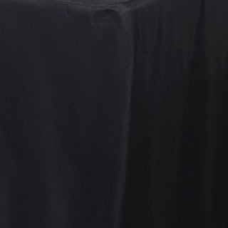 Enhance Your Event Decor with a Black Fitted Table Cover