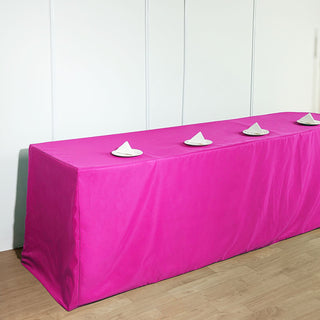 Durable and Stylish - The Fuchsia Table Cover