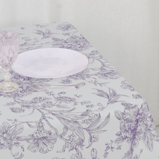 Stunning Lavender Lilac French Toile Pattern Stunning Lavender Lilac French Toile Pattern