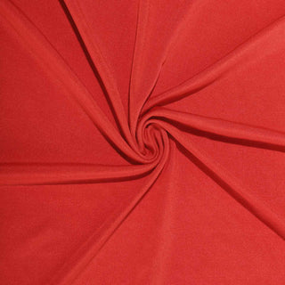 Create a Memorable Event with the 8ft Red Rectangular Stretch Spandex Tablecloth Create a Memorable Event with the 8ft Red Rectangular Stretch Spandex Tablecloth