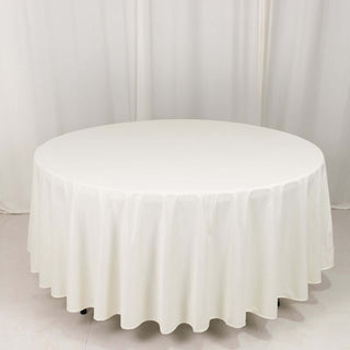 Spruce Up Your Dining Experience with Ivory Premium Scuba Round Tablecloth Spruce Up Your Dining Experience with Ivory Premium Scuba Round Tablecloth
