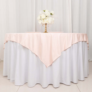 <strong>Blush Premium Scuba Square Table Overlay : The Ultimate in Sophistication </strong> <strong>Blush Premium Scuba Square Table Overlay : The Ultimate in Sophistication </strong>