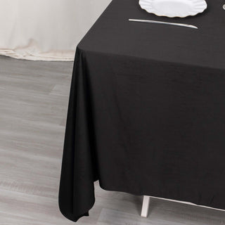 Experience Elegance and Practicality with the Scuba Polyester Tablecloth Experience Elegance and Practicality with the Scuba Polyester Tablecloth