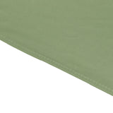 70inch Dusty Sage Green Premium Scuba Wrinkle Free Square Table Overlay, Scuba Polyester