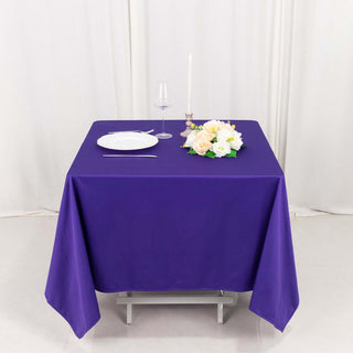 <strong>Top-Notch Purple Scuba Square Tablecloth</strong> <strong>Top-Notch Purple Scuba Square Tablecloth</strong>