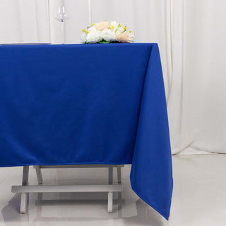 <strong>Sophisticated Royal Blue Scuba Square Tablecloth</strong> <strong>Sophisticated Royal Blue Scuba Square Tablecloth</strong>